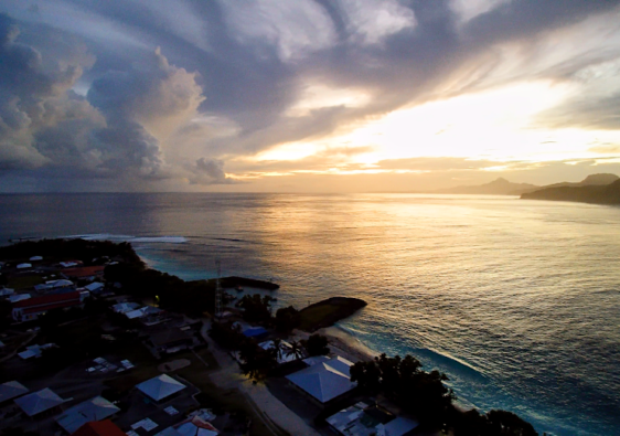Ariel Shot of American Samoa
