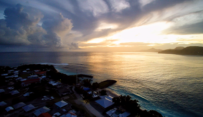Ariel Shot of American Samoa